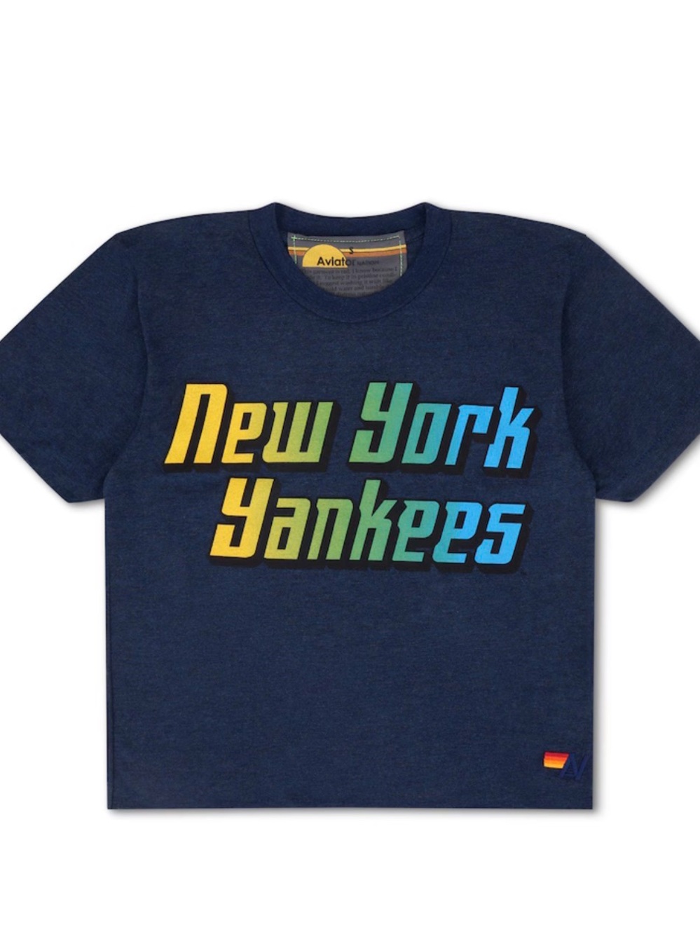 Aviator Nation x MLB yankee crop tee
